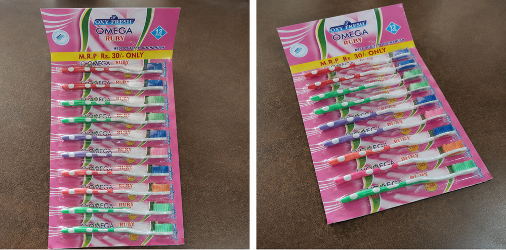 Daily Tooth Brush - Bristle Material: Plastic