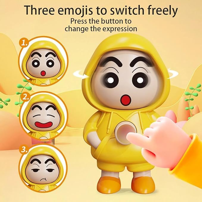 Shinchan Face Changing Keychain