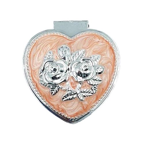 GS-177 Heart Shape Metal Jewelry Box