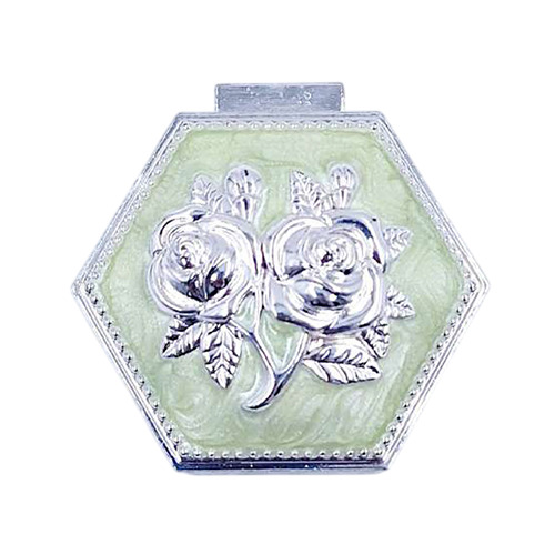 GS-179 Green Metal Jewelry Box