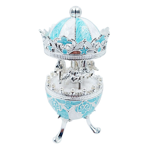 GS-158 Blue Antique Pot For Mukhwash