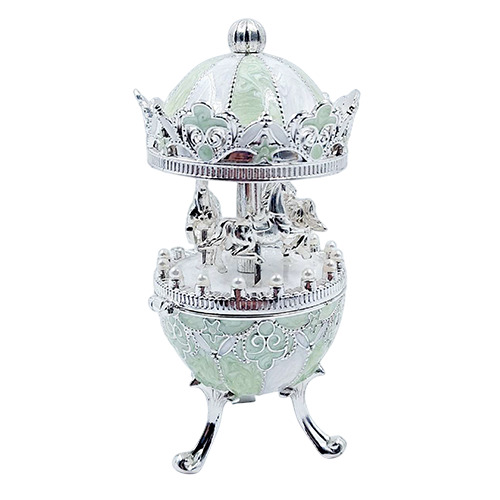 GS-158 Green Antique Pot For Mukhwash