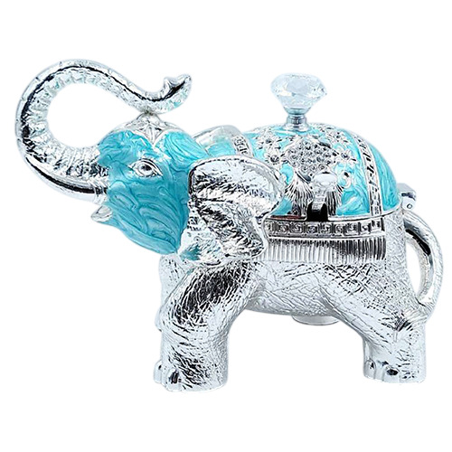 HM-6531 Blue Antique Pot For Mukhwash