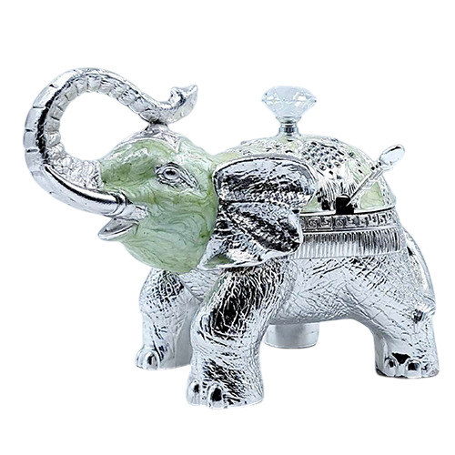 HM-6531 Green Antique Pot For Mukhwash
