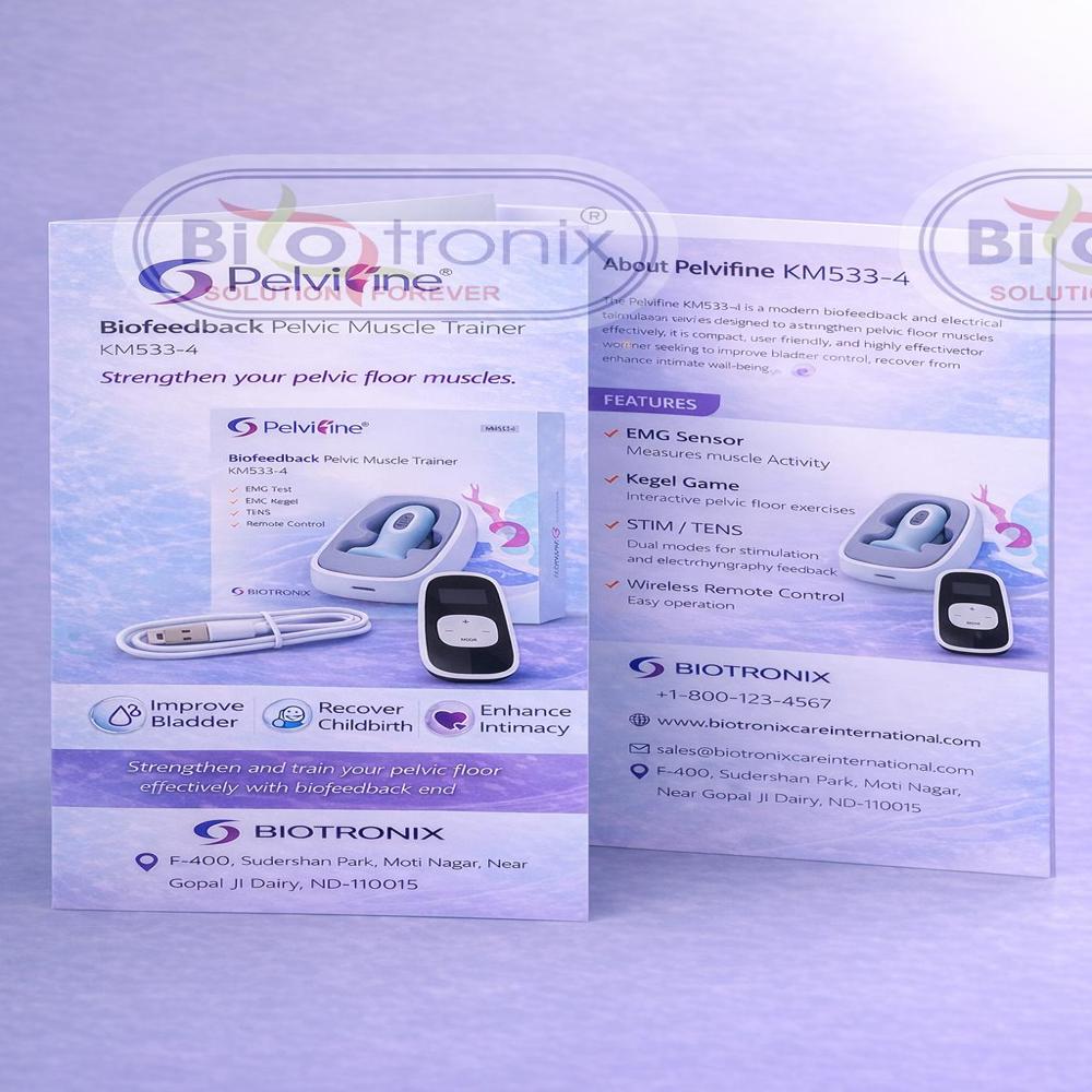 KM-533-4 Advanced Pelvic Muscle Stimulator with ETS Activation Technology