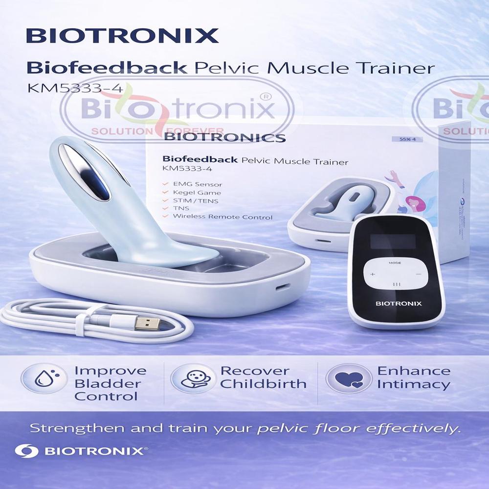 KM-533-4 Advanced Pelvic Muscle Stimulator with ETS Activation Technology