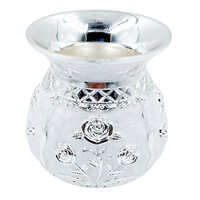German Silver Plated Kalash - Height: Approx. 5 Inches