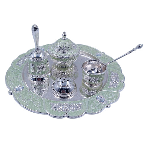 RGS-136 Green Pooja Thali
