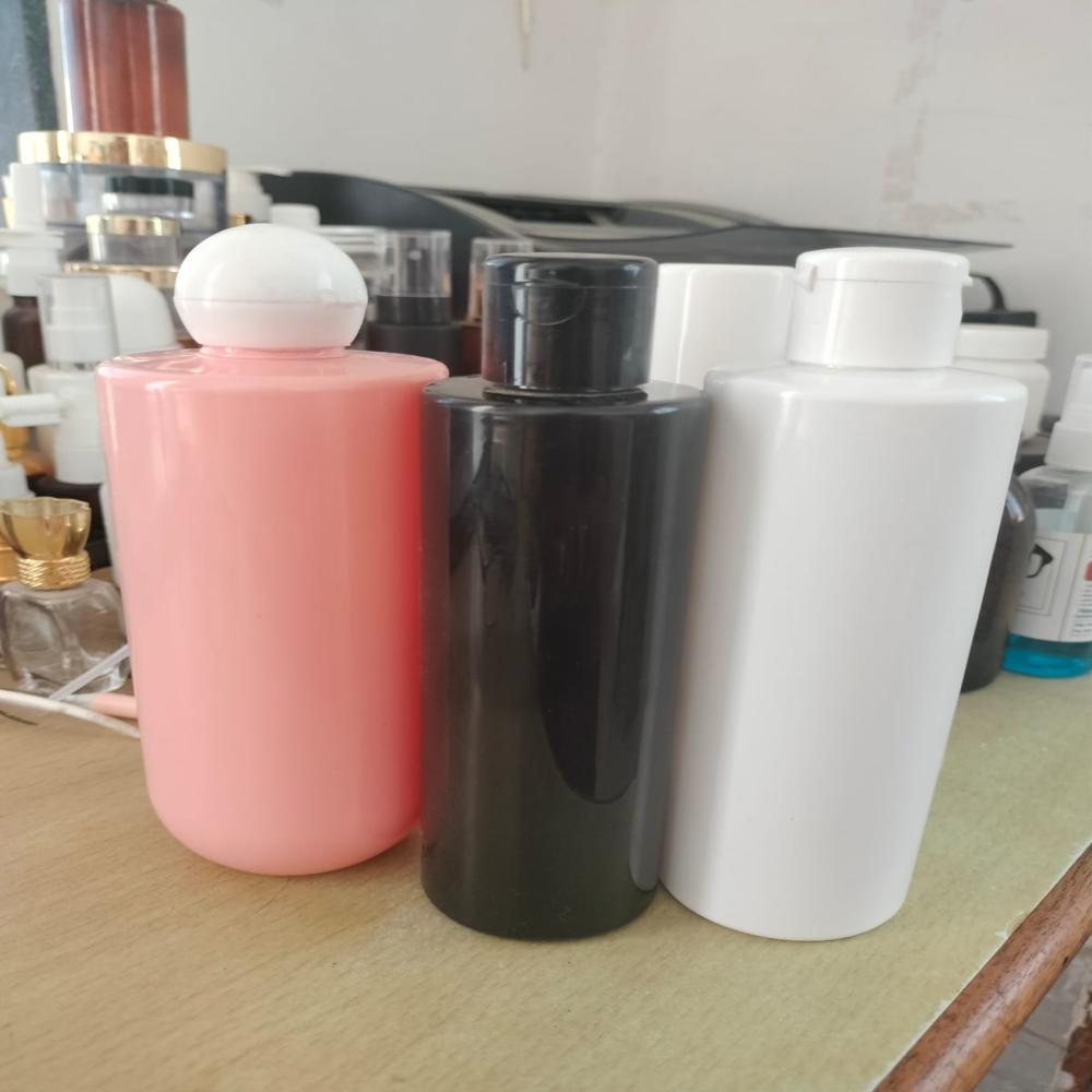 300ML FLAT CYLINDRICAL SHAMPOO COLOUR BOTTLE