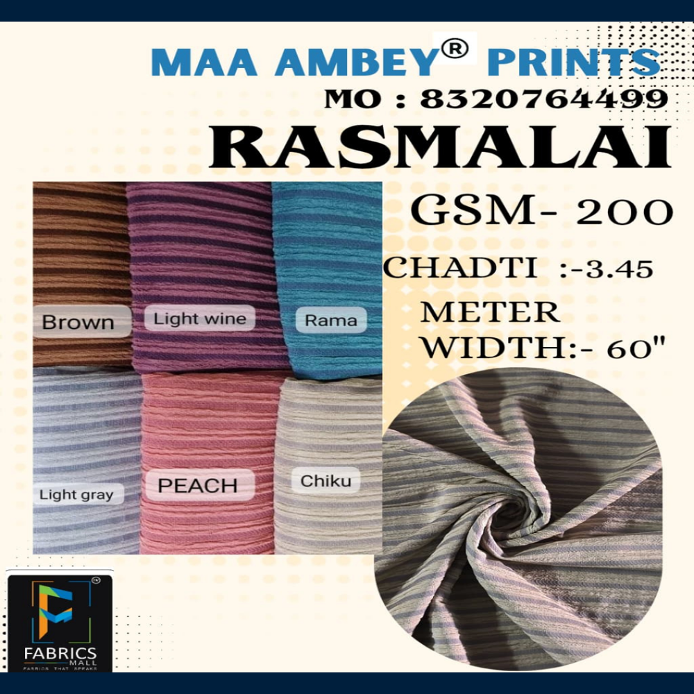 Rasmalai Fabric