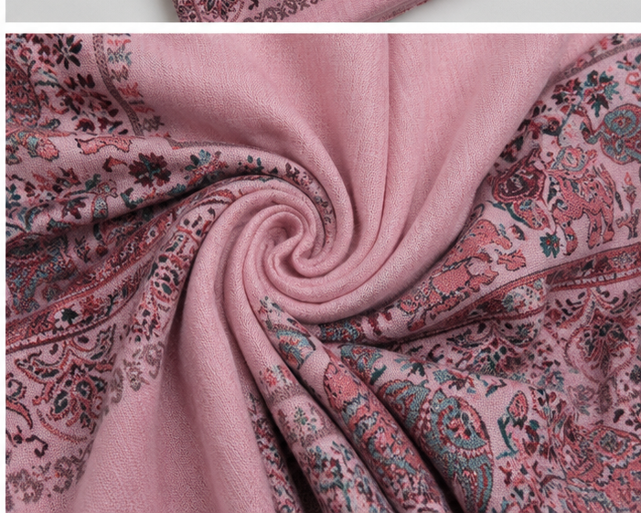 Kashmiri Border Shawl