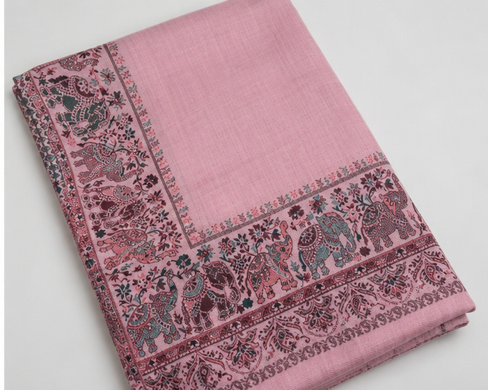 Kashmiri Border Shawl