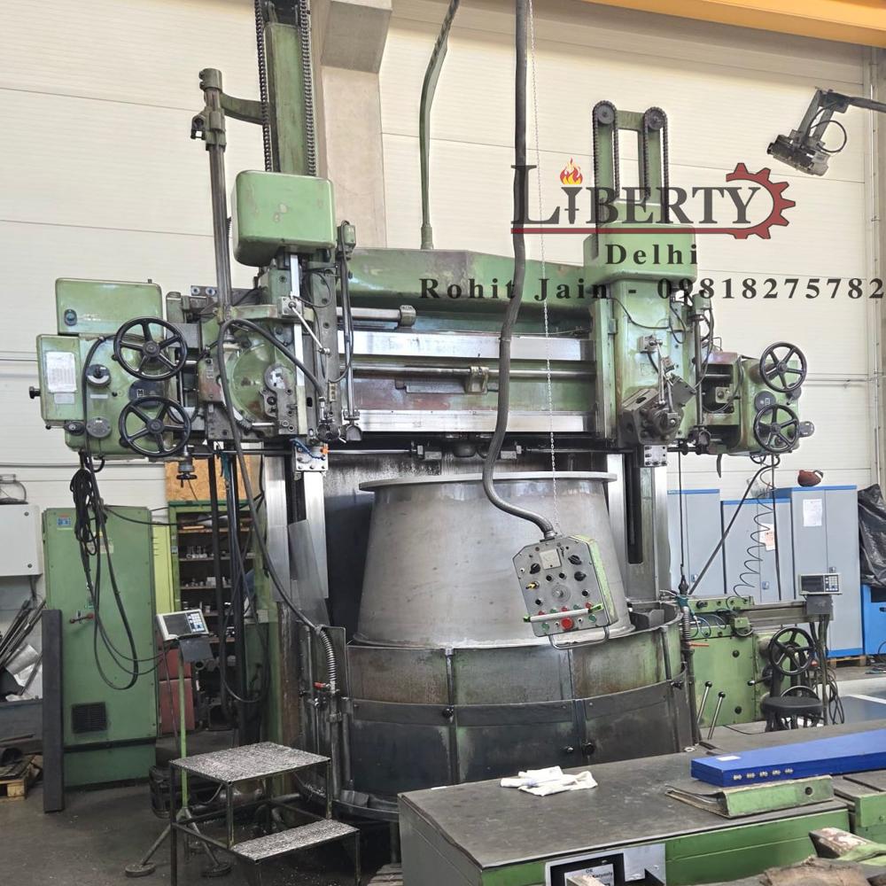 TOS Czech SK-16 Vertical Turning Lathe (VTL) Machine