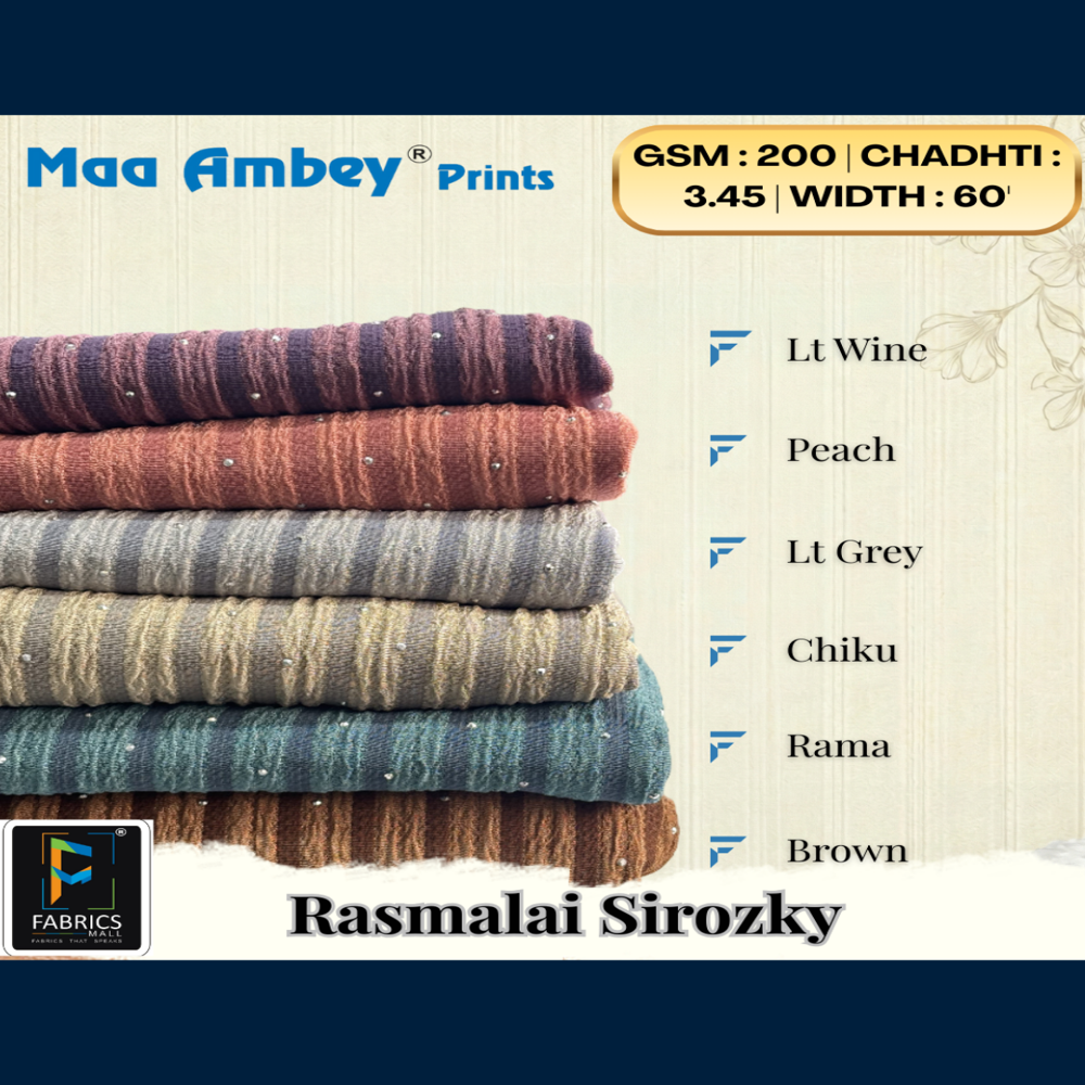 Rasmalai Sirozky Fabric