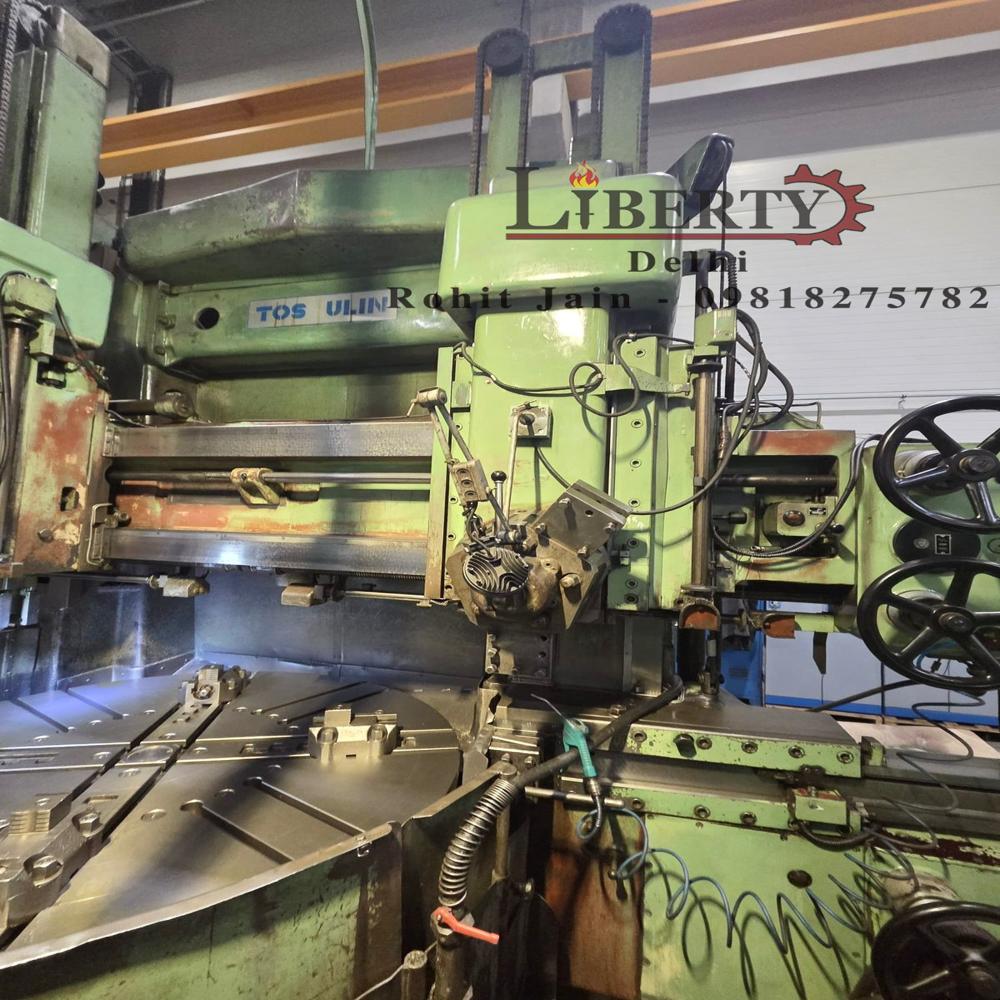 TOS Czech SK-16 Vertical Turning Lathe (VTL) Machine