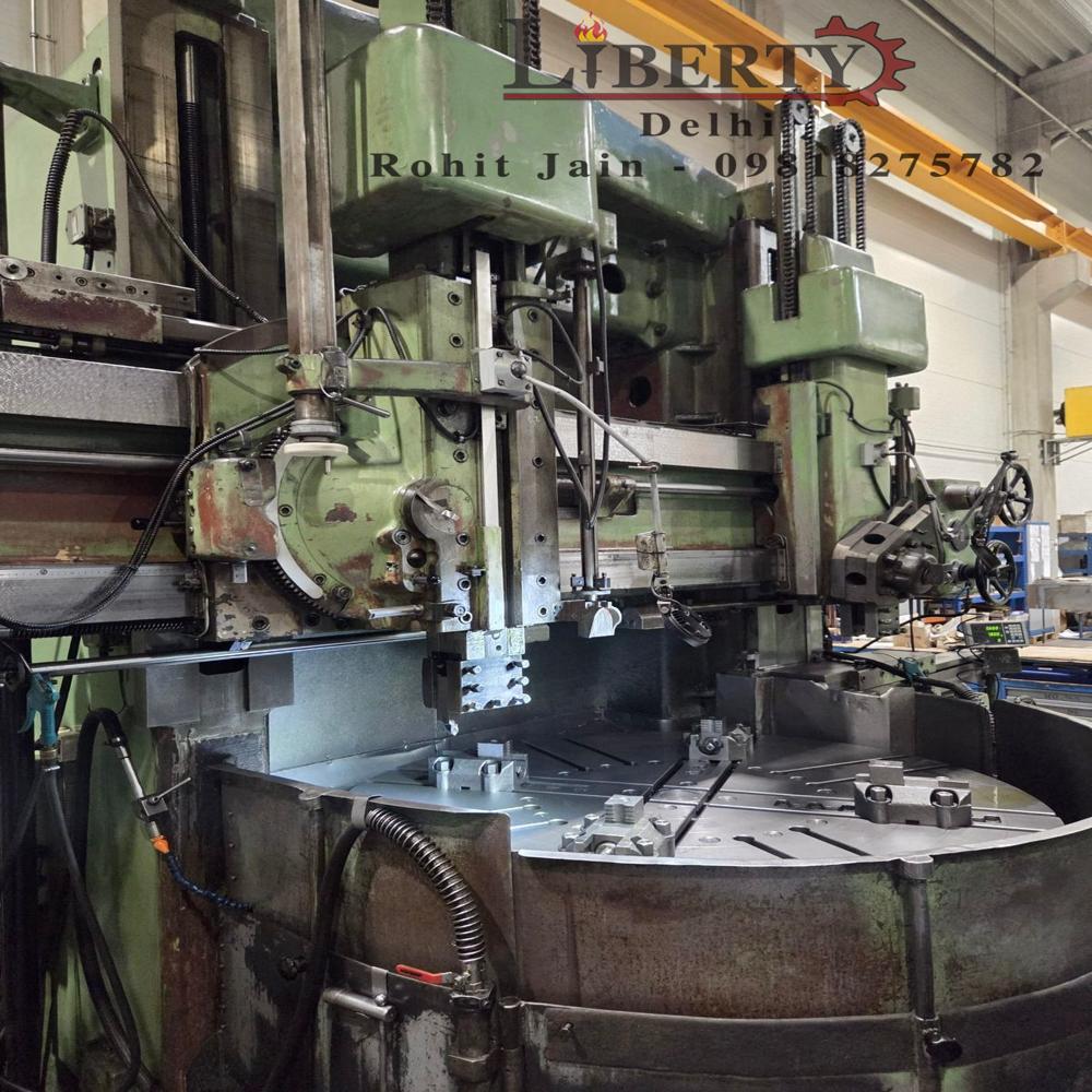 TOS Czech SK-16 Vertical Turning Lathe (VTL) Machine