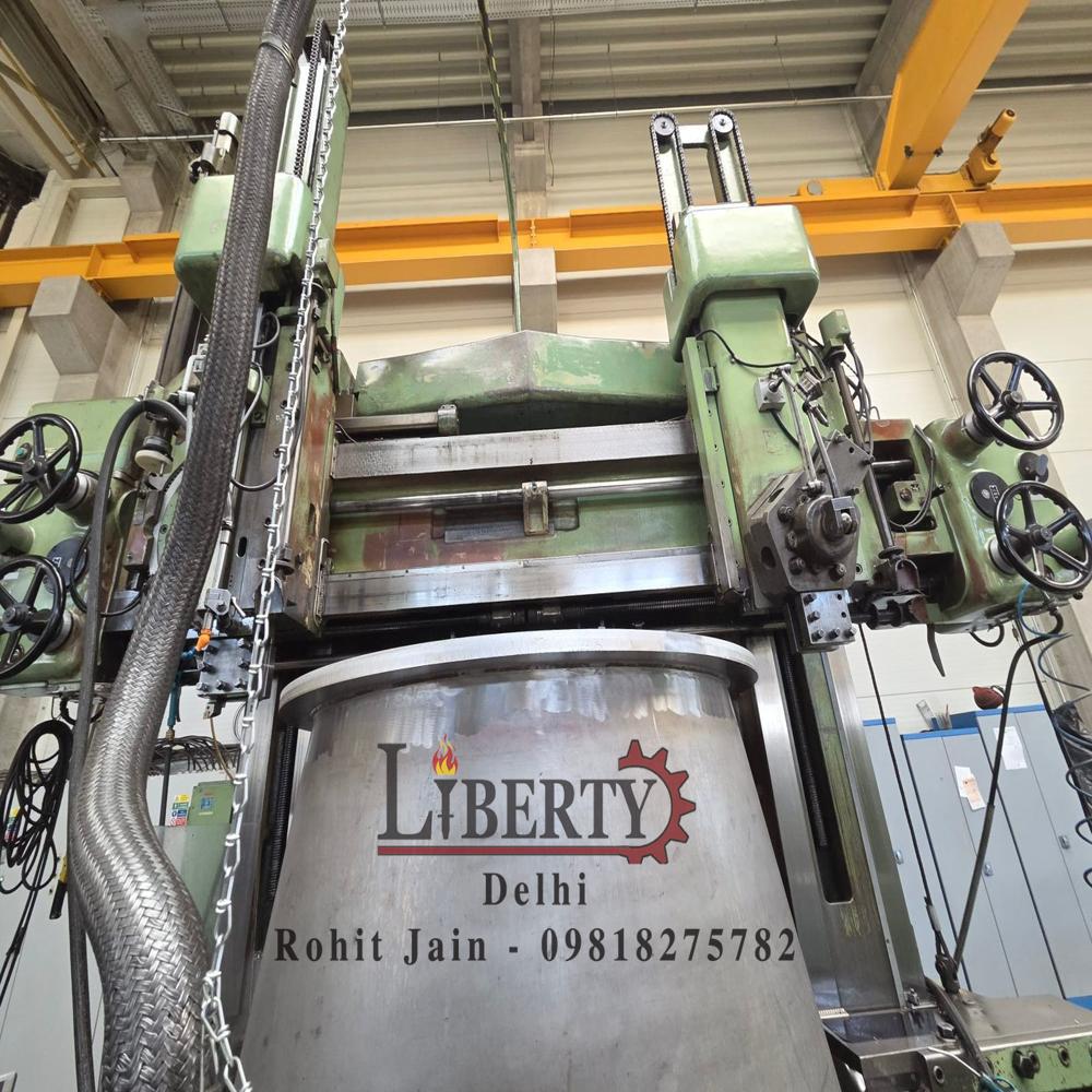 TOS Czech SK-16 Vertical Turning Lathe (VTL) Machine