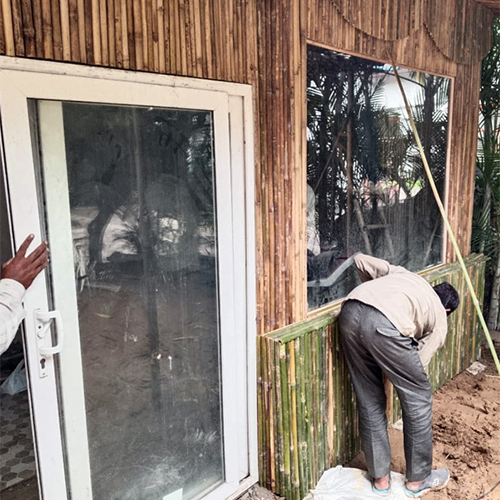 Bamboo Huts