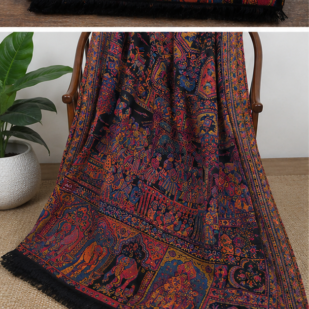 Ladies Pure Stuff Type Designer Shawl
