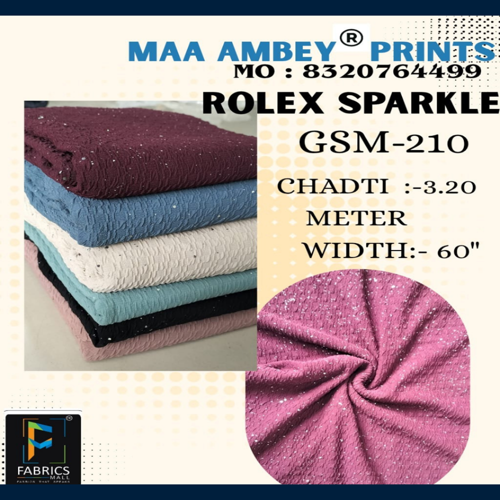 Rolex Sparkle Fabric