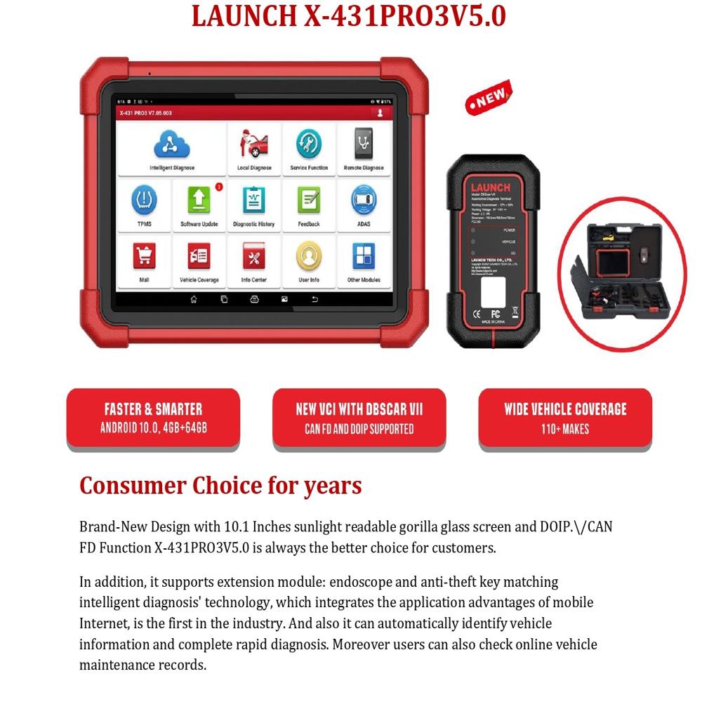 LAUNCH X431 PRO3 SE