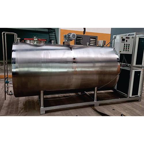 SS Horizontal Bulk Milk Cooler