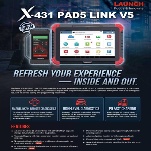 LAUNCH X431 PAD 5 LINK