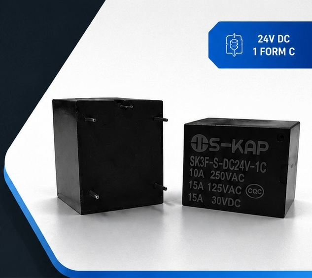 SK3F-S-DC24V-1C Sugarcube Relay