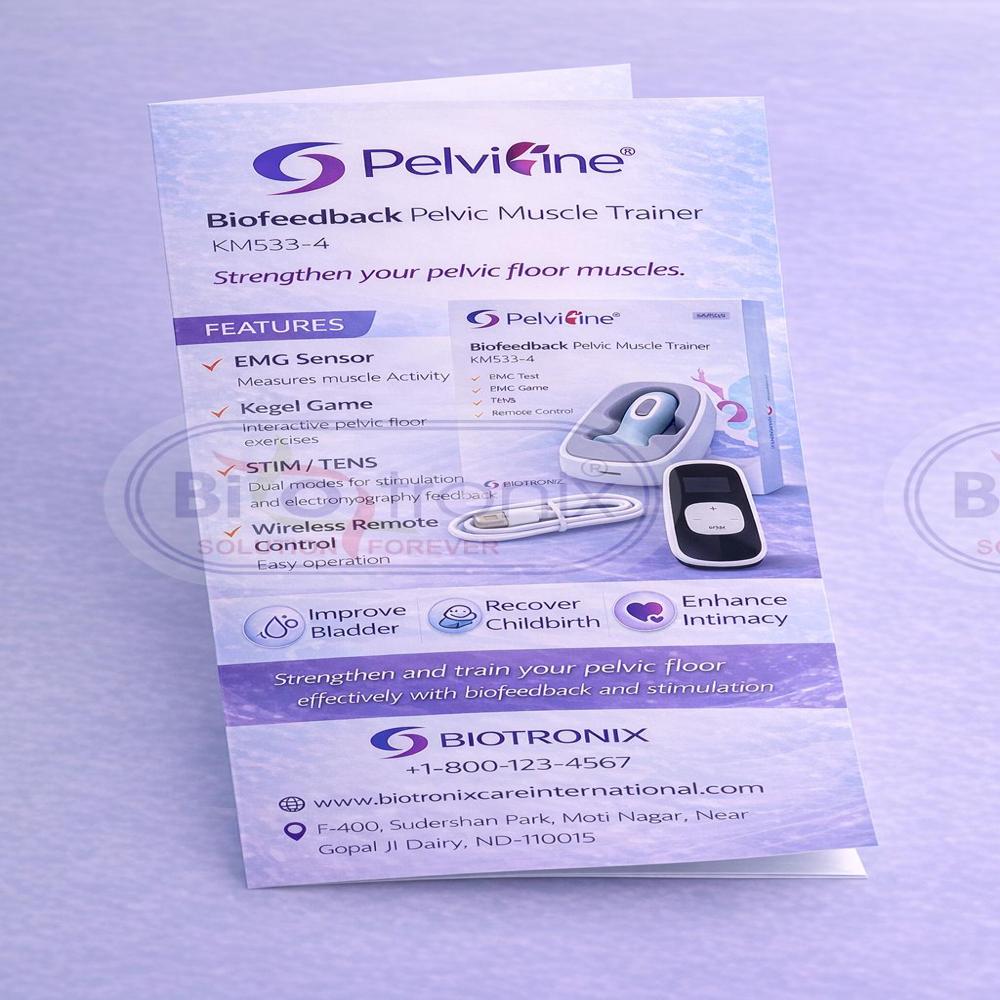 Advanced Pelvic Rehabilitation System for Daily Kegel Exercise Therapy