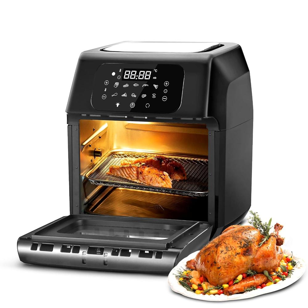 Agaro Prima Digital Air Fryer For Home, 12l, Electric Oven, 1800w (34032) - Capacity: 12 Ltr
