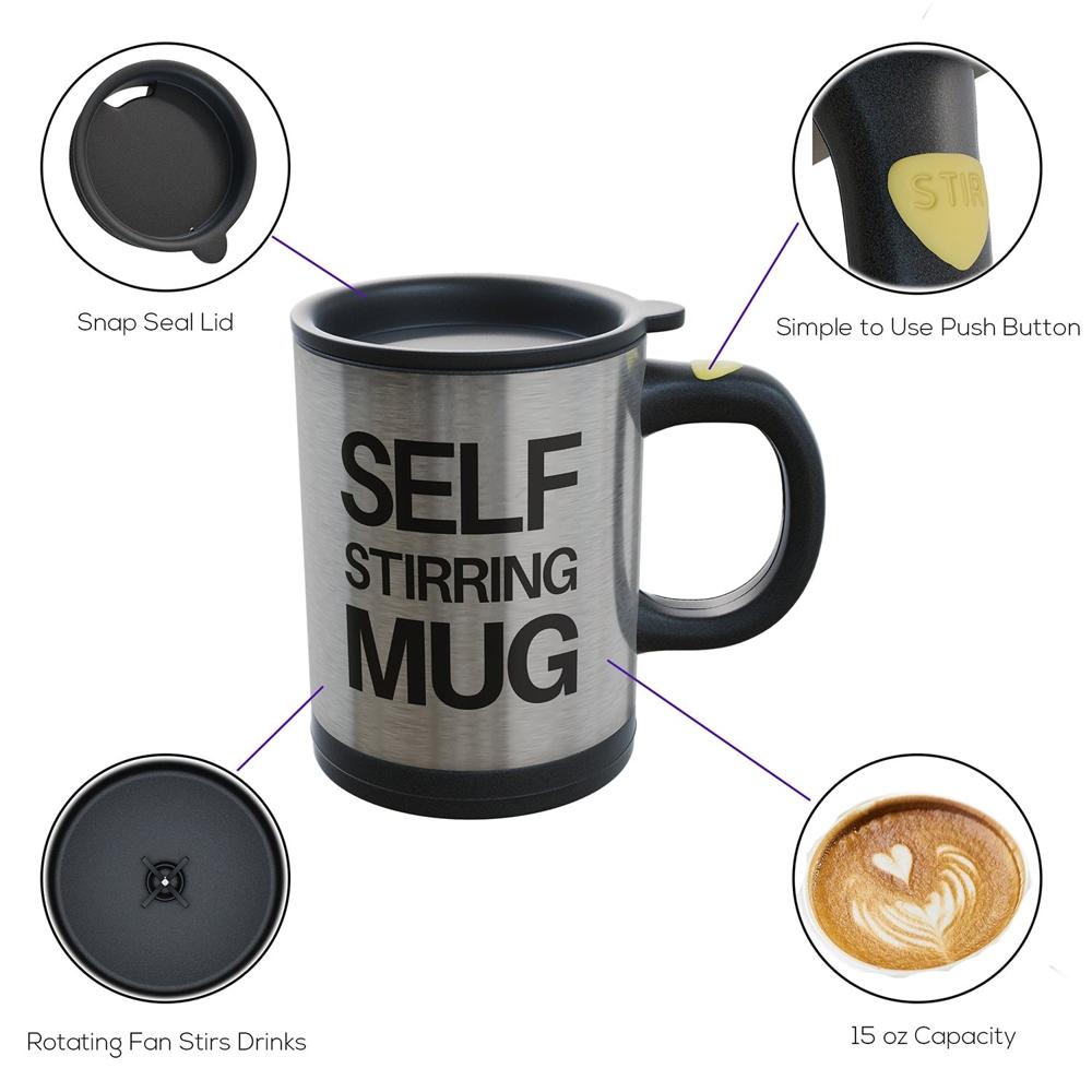 Self Stirring Mug - Color: Mix