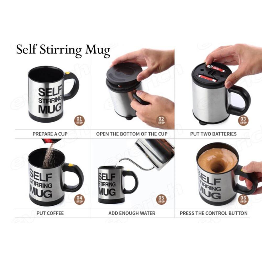 Self Stirring Mug - Color: Mix