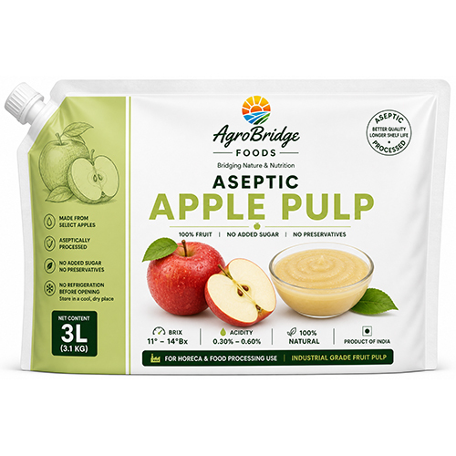 3 Ltr Aseptic Apple Pulp