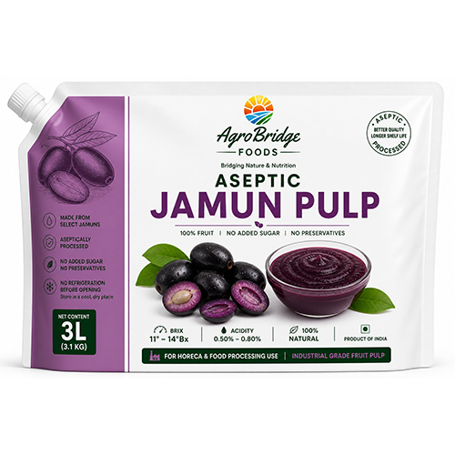 3 Ltr Aseptic Jamun Pulp