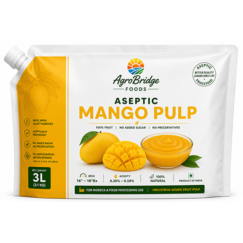 3 Ltr Aseptic Mango Pulp