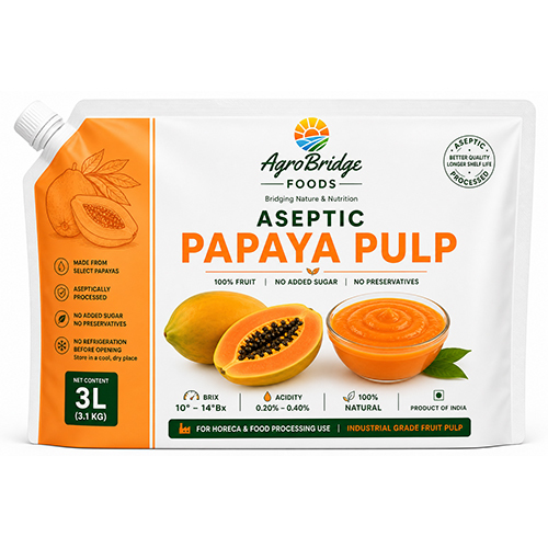 3 Ltr Aseptic Papaya Pulp