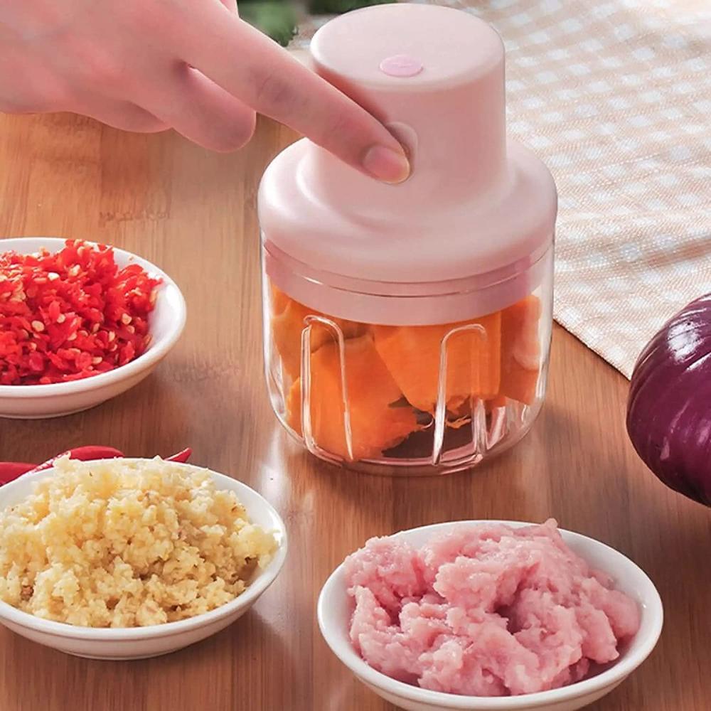 Mini Garlic Electric Mini Garlic Chopper (250ml at 173.45 INR in Rajkot | Deodap