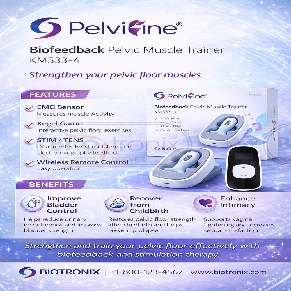 KM-533-4 Intelligent Women Pelvic Strengthening Equipment with APP Support