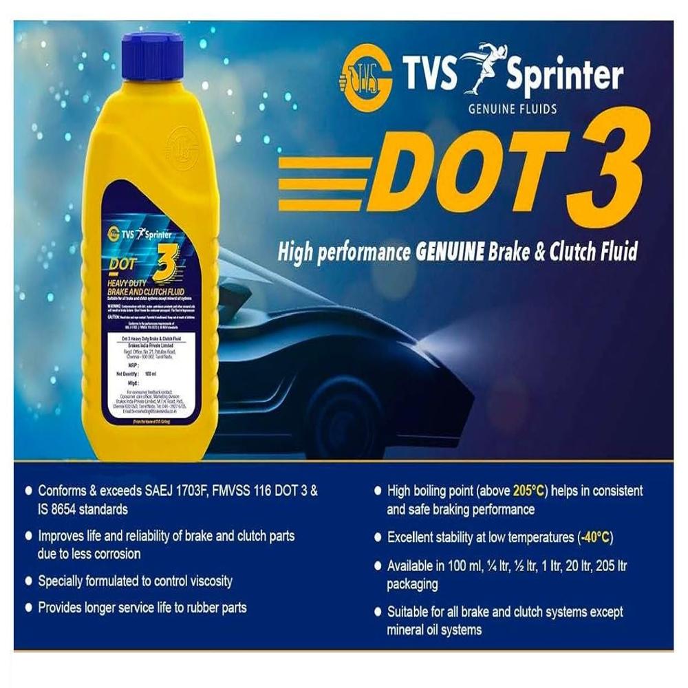 TVS Brake Fluid Dot 3