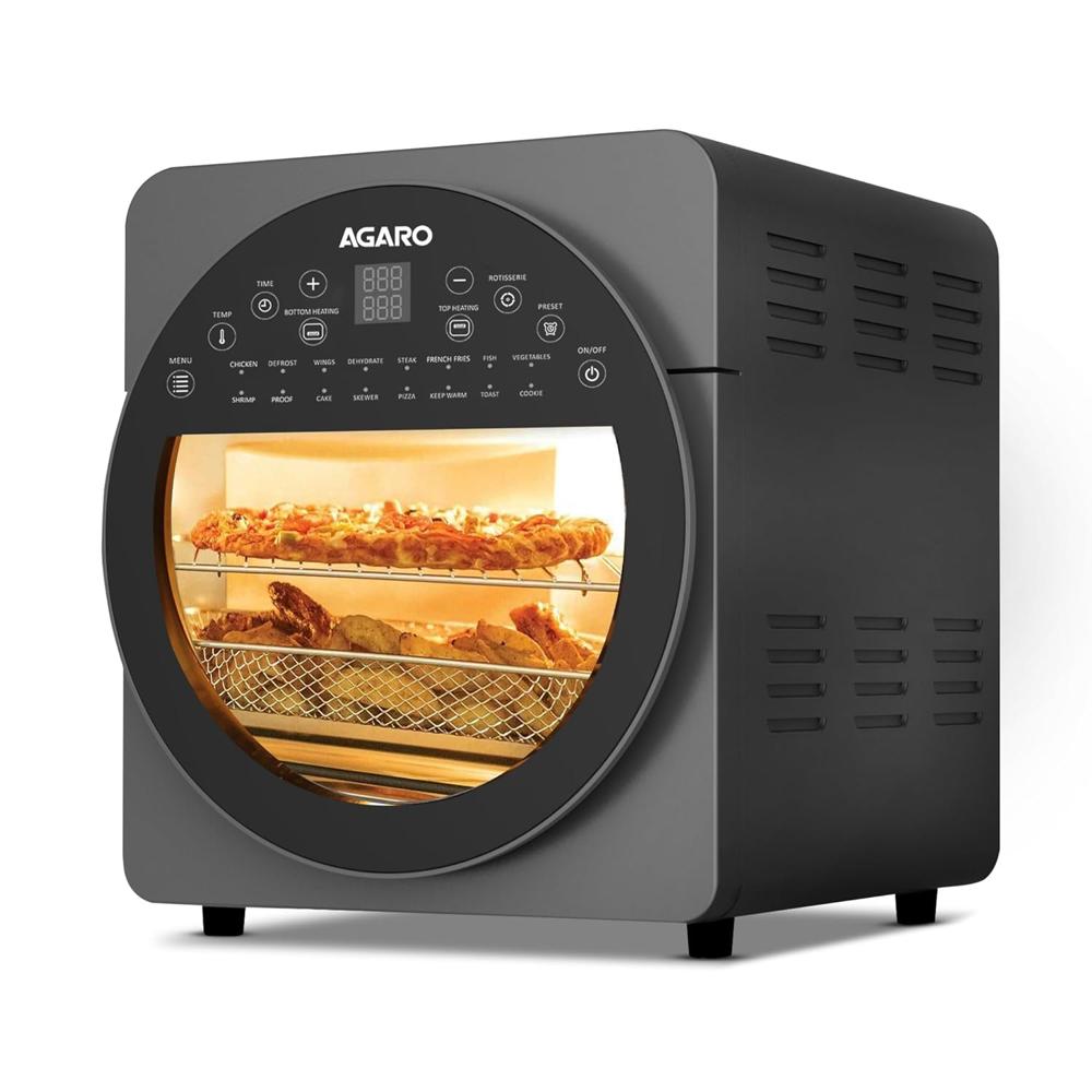 AGARO Elite Air Fryer For Home,14.5L,Rotisserie Convection Oven,1700 watts(33845)