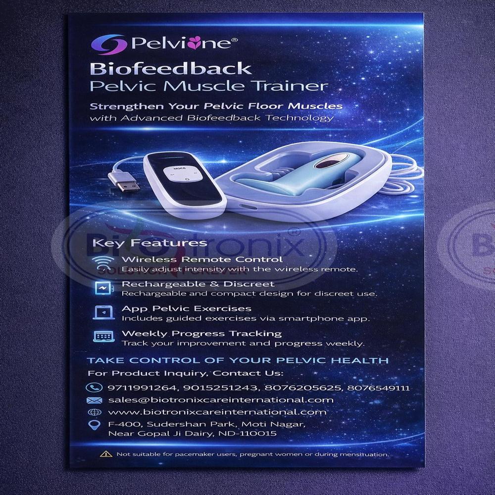 Wireless Pelvic Floor Muscle Therapy Trainer for Bladder Control Support