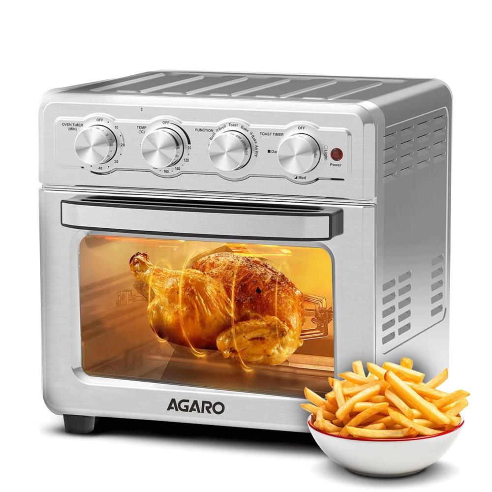 AGARO Regal Air Fryer For Home, 23L, Family, Rotisserie Convection Oven, 1700W (33846)