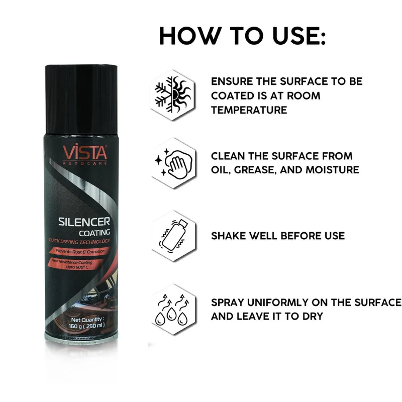 VISTA Silencer Coating
