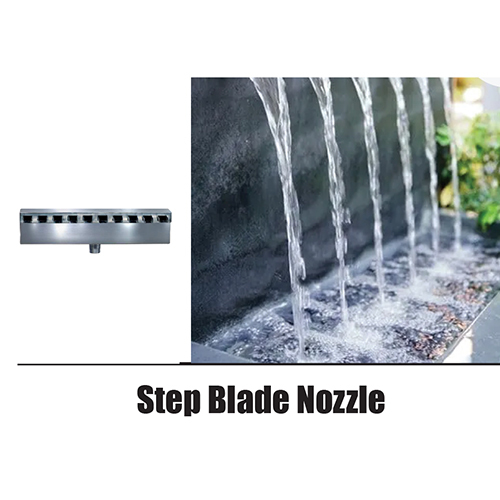 RSHK2017 Step Blade Fountain Nozzle