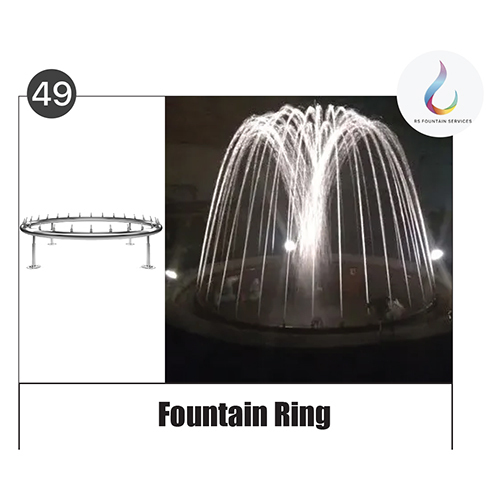Rshk2021 Fountain Ring Nozzle - Color: Silver