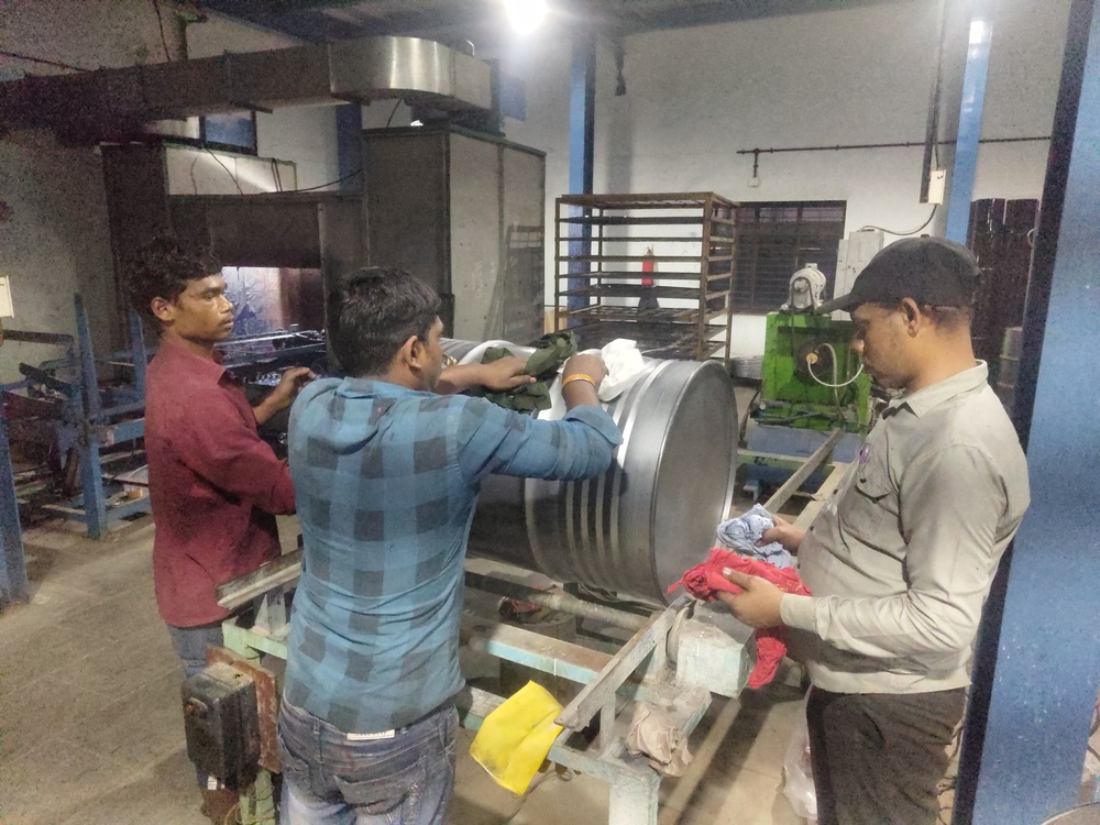 Barrel Cleaning Machine