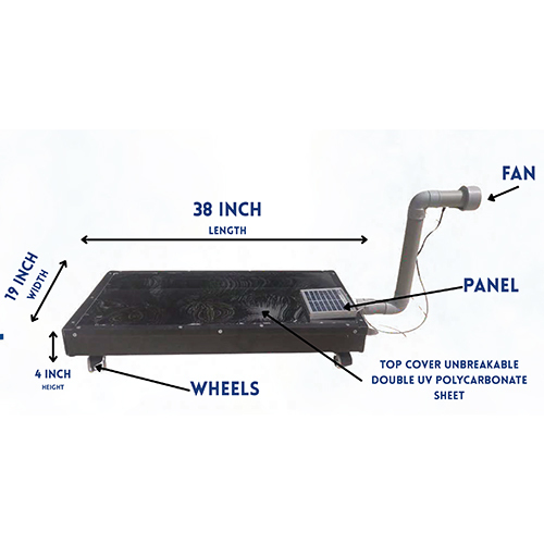 RSDAL1TAL 2.5kg Solar Dryer