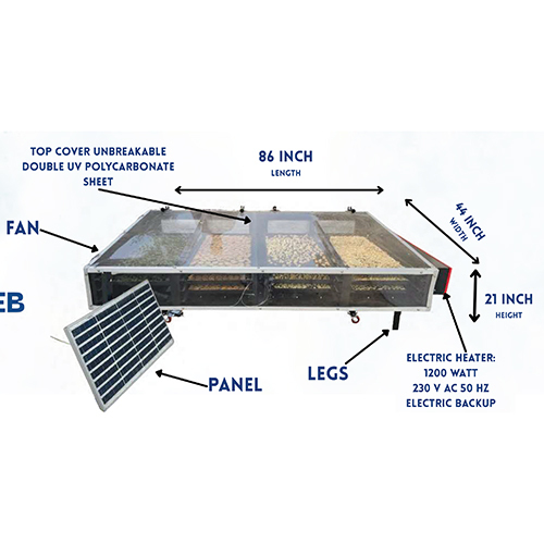 RSDAL12TALEB 30kg Solar Dryer