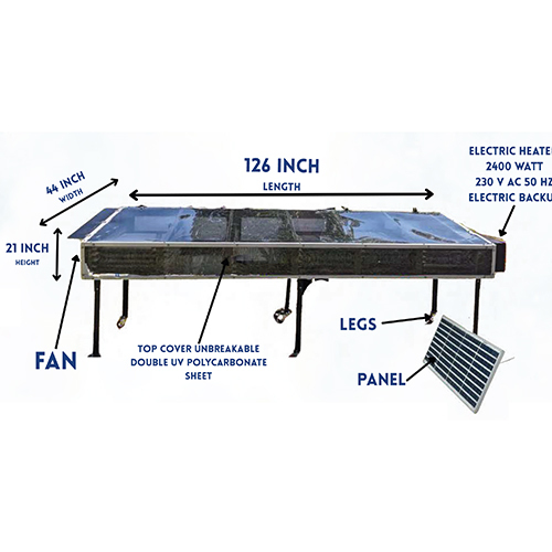 RSDAL24TALEB 75kg Solar Dryer