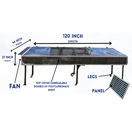 RSDAL30TAL 100kg Solar Dryer